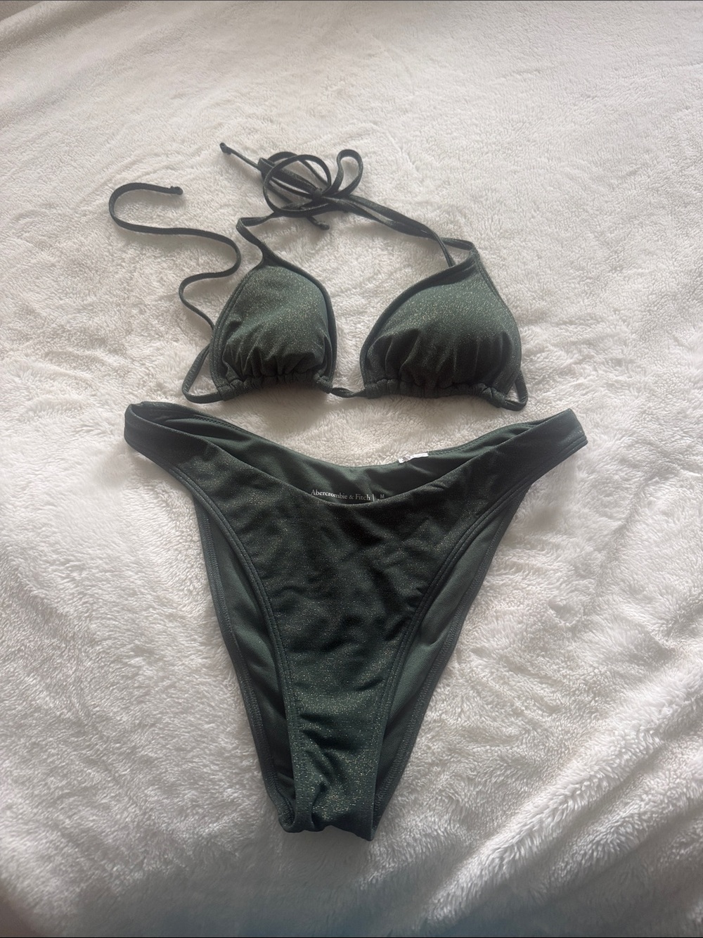 Abercrombie swim set small top and medium bottom